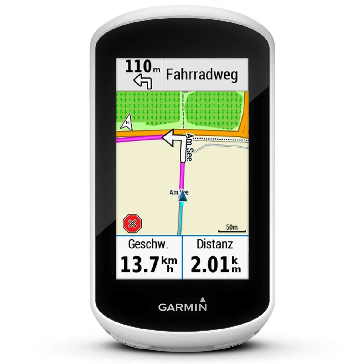 Garmin [renewed] Edge Explore GPS-Fahrrad-Navi - Vorinstallierte Europakarte, Navigationsfunktionen, 3“ Touchscreen, einfache Bedienung [Generalüberholt]