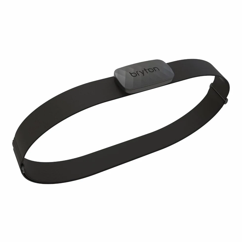 Bryton Intelligenter Herzfrequenz-Brustgurt, kompatibel mit Smartphone-App und Fahrradcomputer über Bluetooth und ANT+