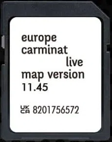 Generisch SD Karte GPS Navigation - Europa 2024 – Version 11.25 – kompatibel mit Renault Tomtom Live